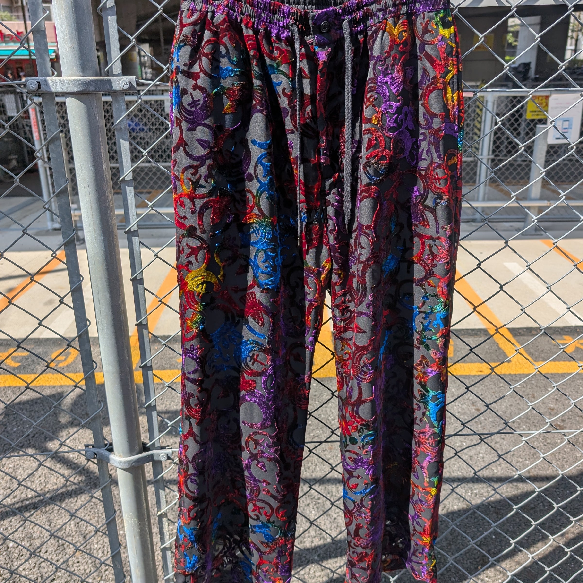 爆買い！ NAVAJO TUITACI（ついたち・朔） VELVET BLACK PANTS NAJA パンツ