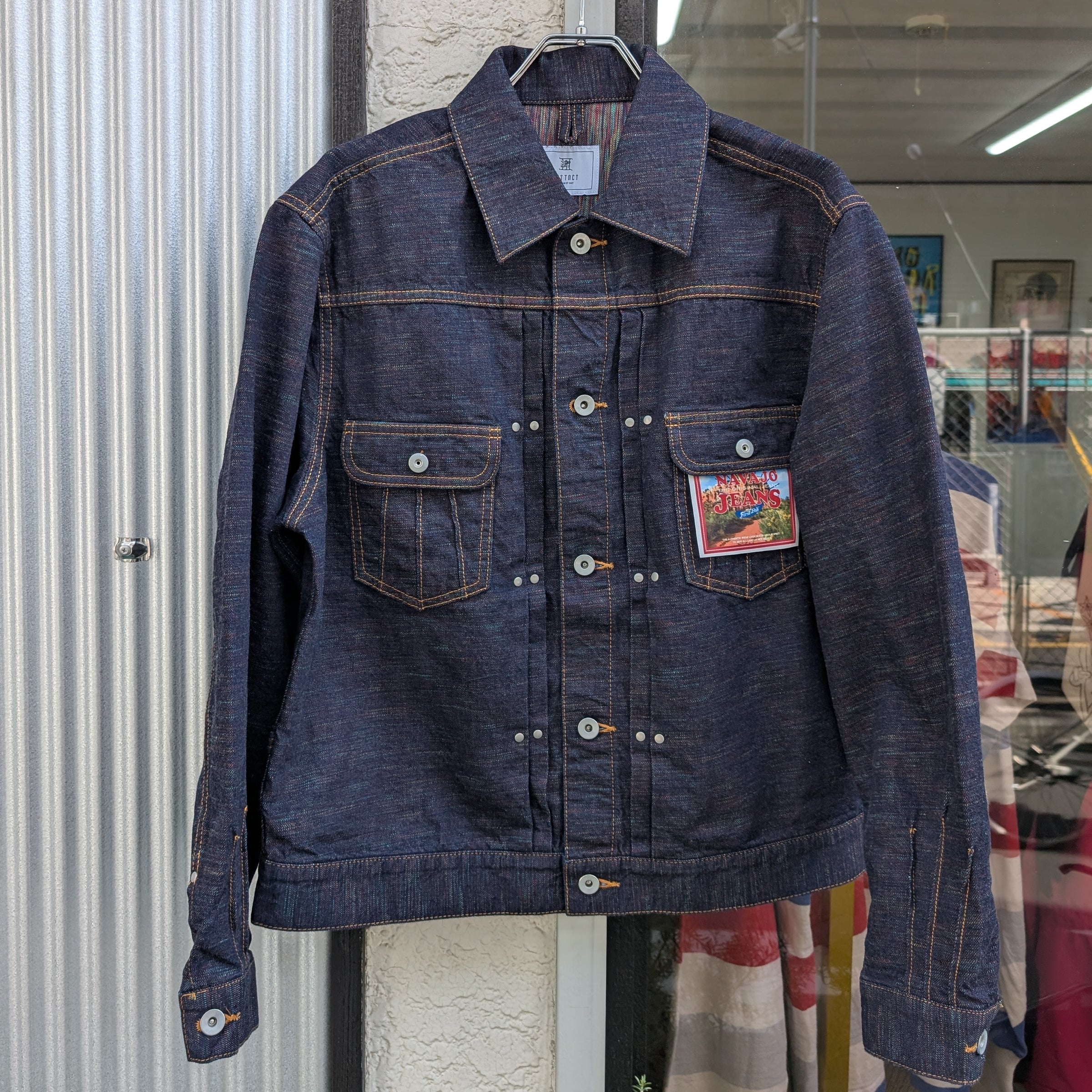 ジャケット・アウター TUITACI INLAY DENIM TRUCKER JACKET TUITACI INLAY DENIM TRUCKER JACKET