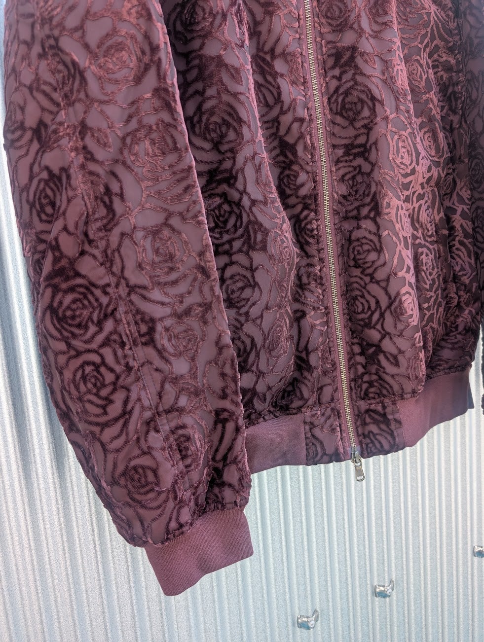 tuitaci ROSE VELVET SKA-JUMPER Burgundy | 木漏れ日～select&vintage