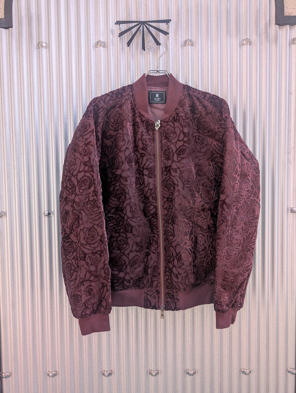 tuitaci ROSE VELVET SKA-JUMPER Burgundy | 木漏れ日～select&vintage