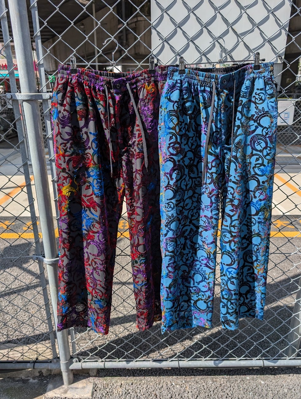 t*B様 TUITACI NAVAJO VELVET NAJA PANTS GR TUITACI NAVAJO VELVET NAJA PANTS GREEN3