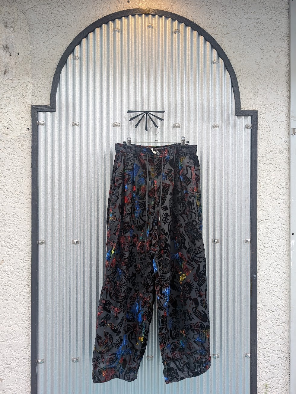 TUITACI（ついたち・朔） NAVAJO VELVET NAJA PANTS GREEN | 木漏れ日