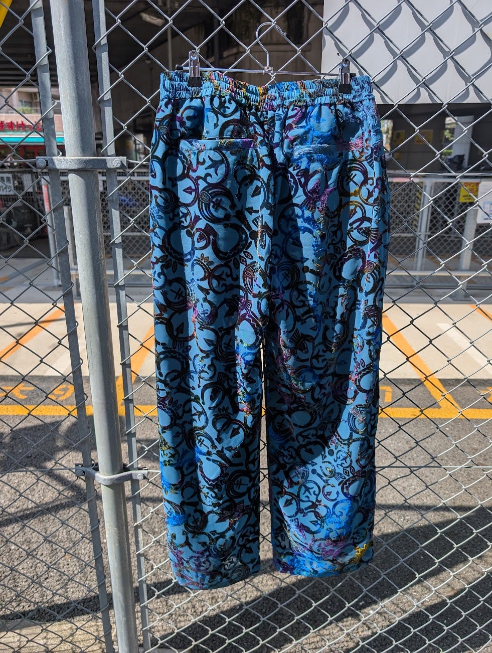 TUITACI（ついたち・朔） NAVAJO VELVET NAJA PANTS GREEN | 木漏れ日