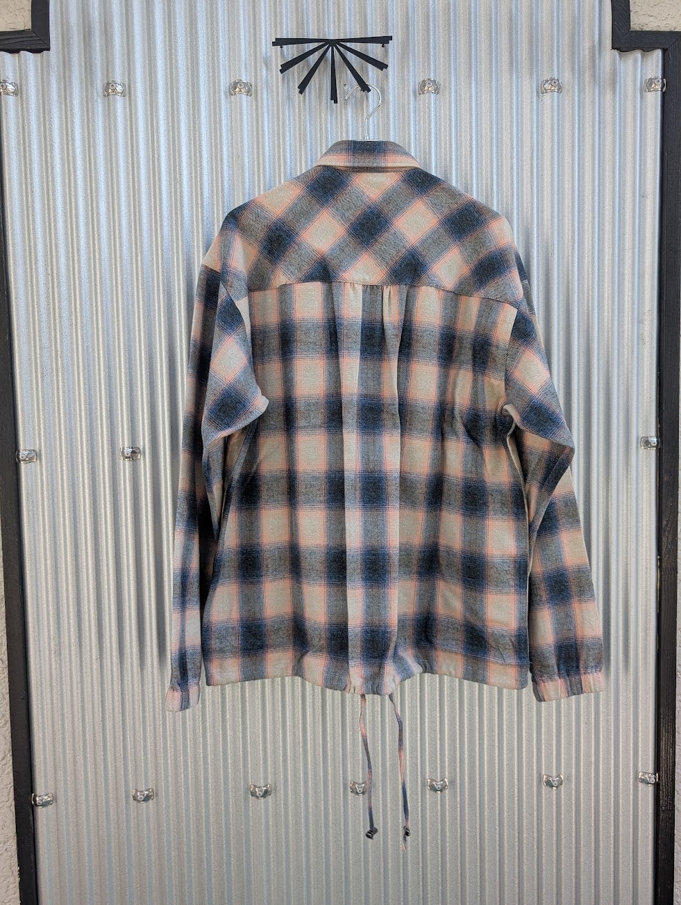 TUITACI OMBRE CHECK SHIRTS JACKET PINK | 木漏れ日～select&vintage