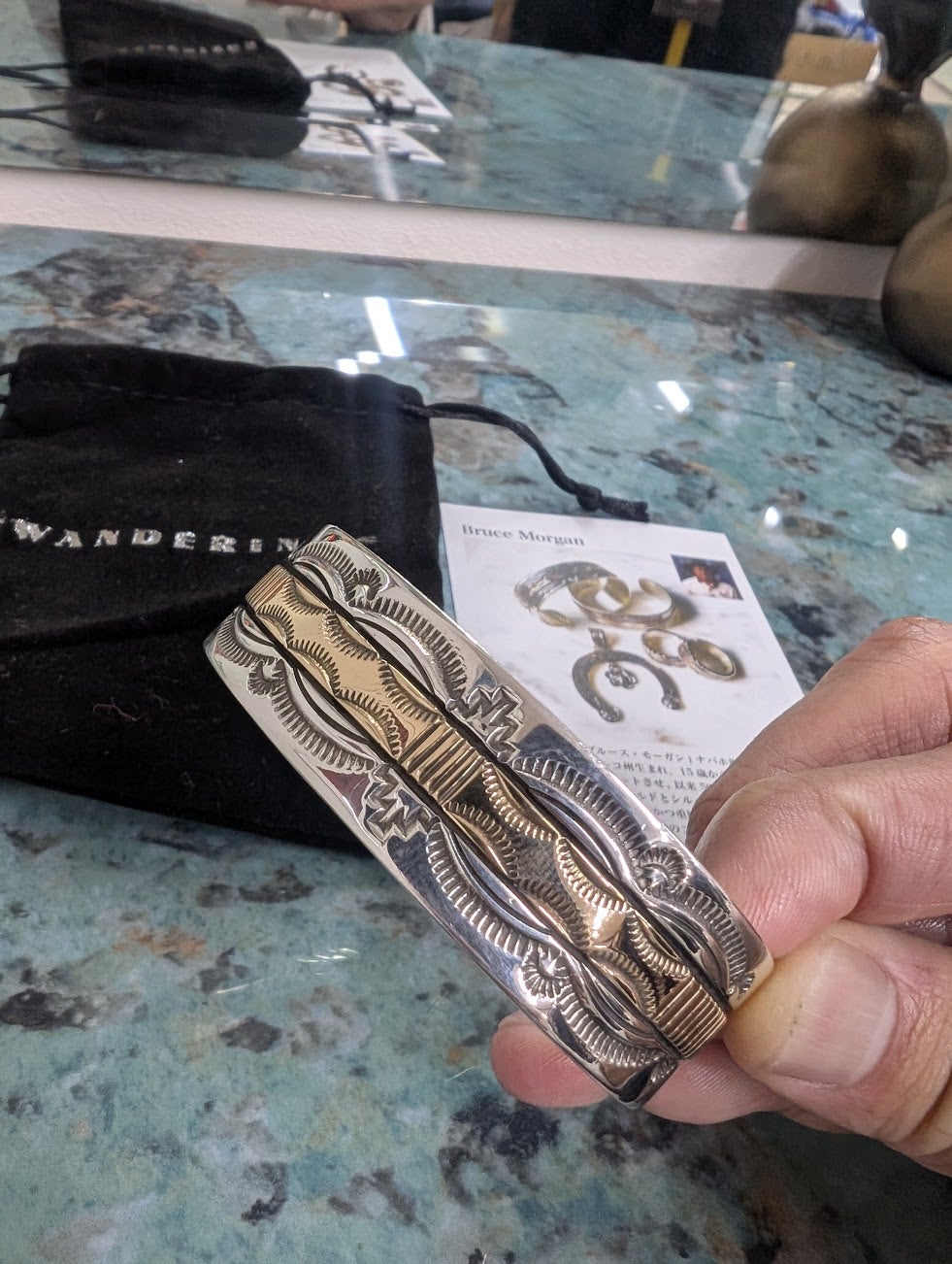 WANDERINGS バングルSLV925×GLD14K（BRUCE MORGAN） | 木漏れ日